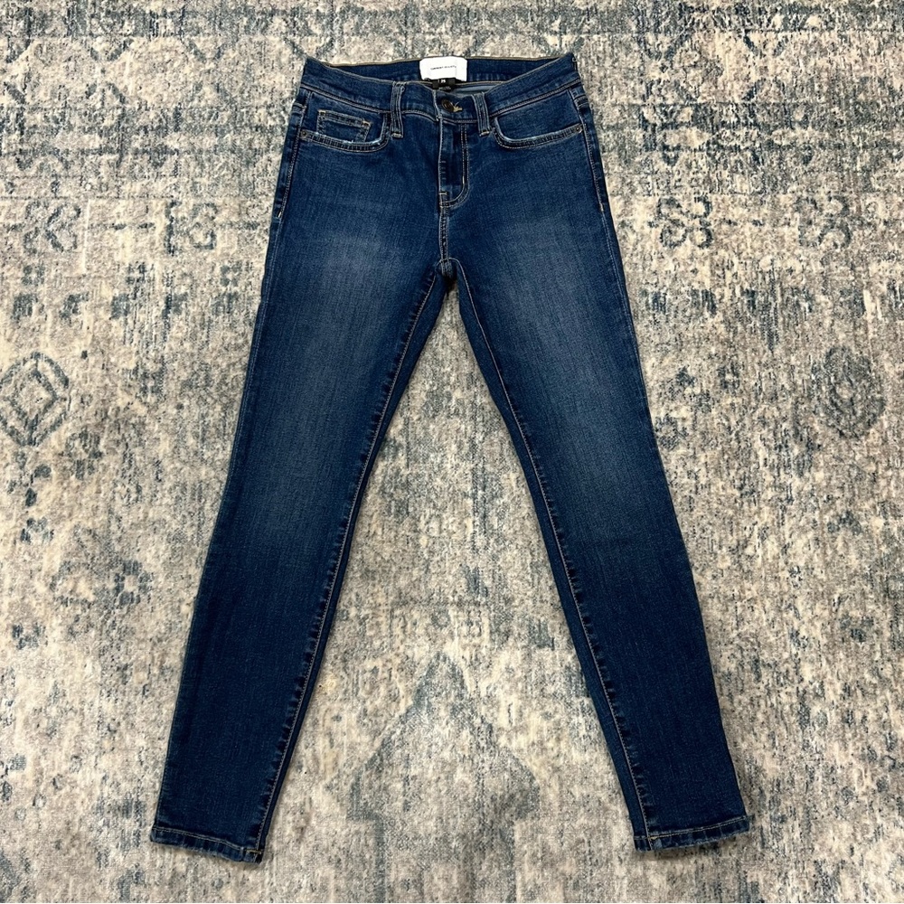 Current/Elliott medium blue wash skinny jeans size 25 one year worn